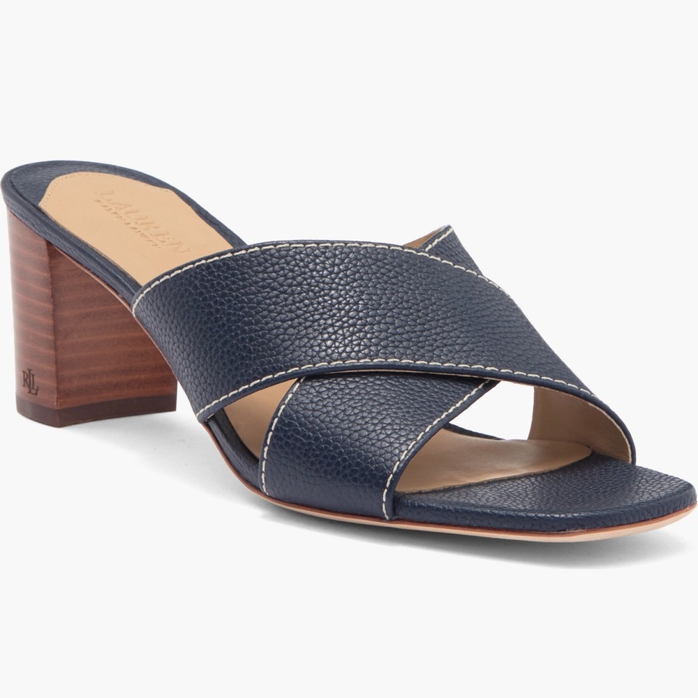 Lauren Ralph Lauren Leather Sandal